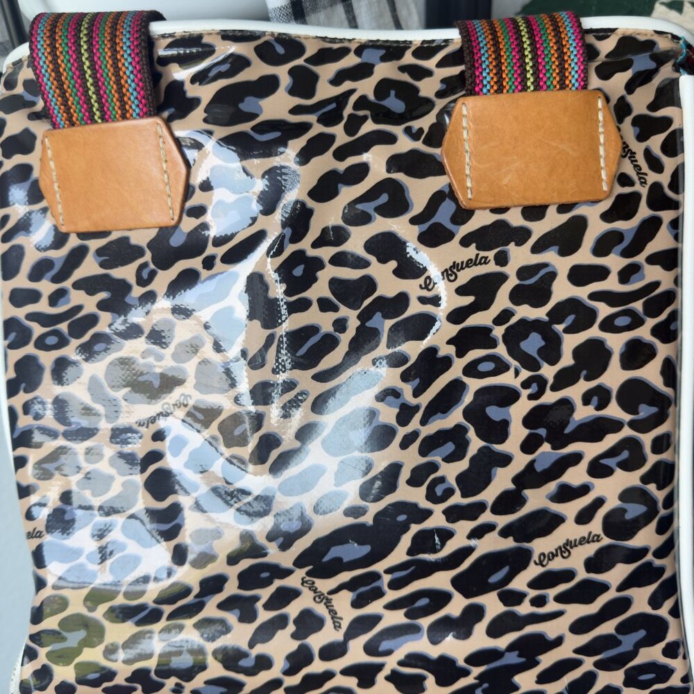 Consuela Classic Leopard Multicolor tote